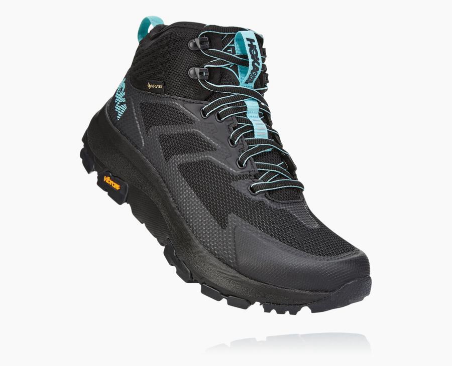 Botas De Montaña Hoka One One Mujer - Toa Gore-Tex - Negras - KDN915640